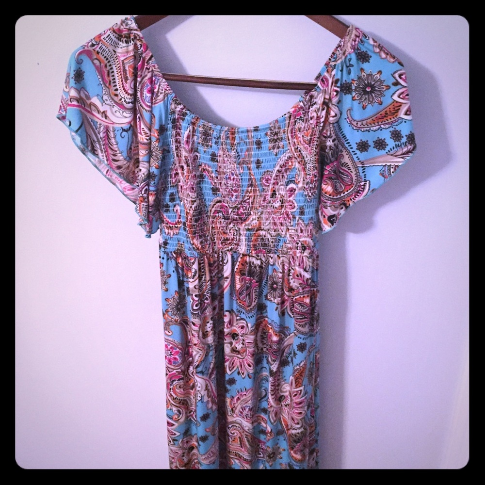 **3/$25** w/ BUNDLE Off SHOULDER MAXI dress